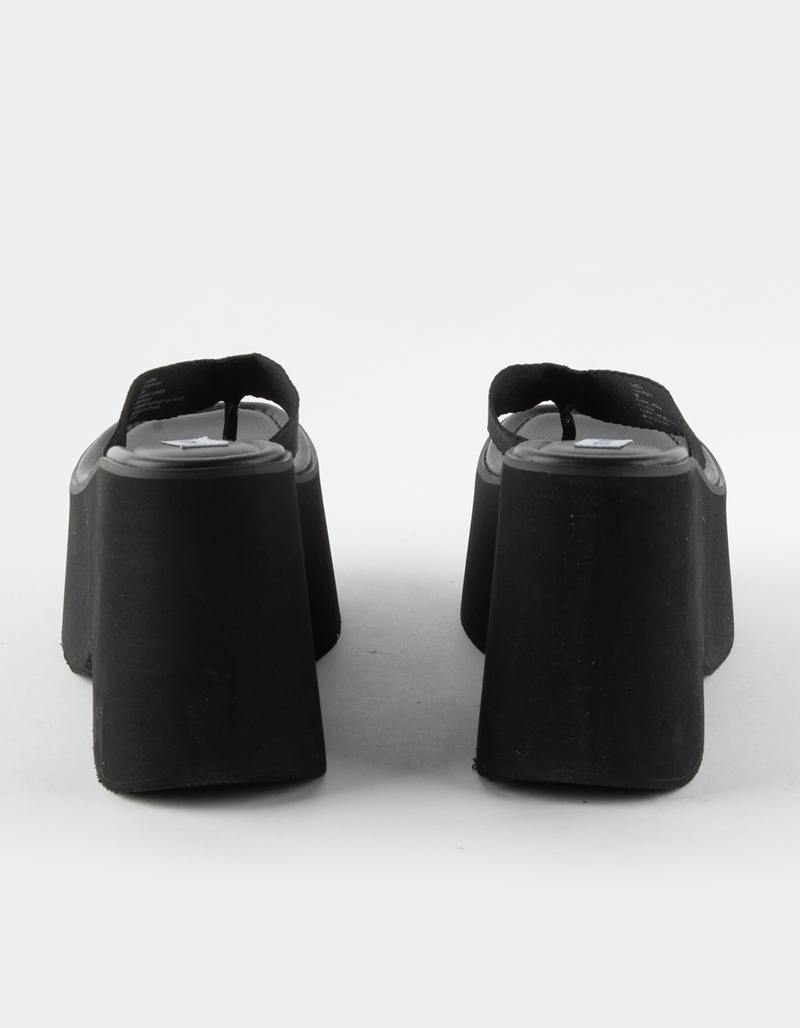 STEVE MADDEN Gwen Womens Platform Sandals BLACK Tillys