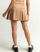 FULL TILT Khaki Tennis Skirt image number 4