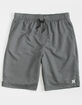 HURLEY Elastic Waist Heather Boys Hybrid Shorts image number 1