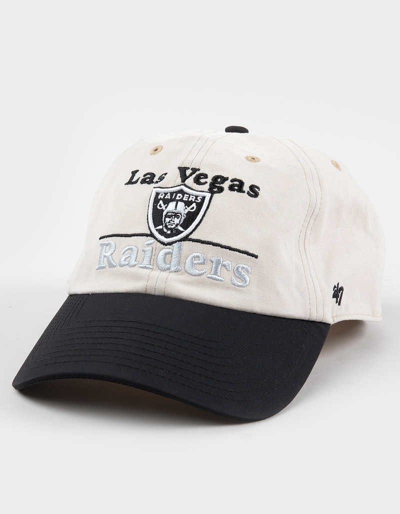 47 BRAND Las Vegas Raiders Campscape '47 Clean Up Strapback Hat image number 0