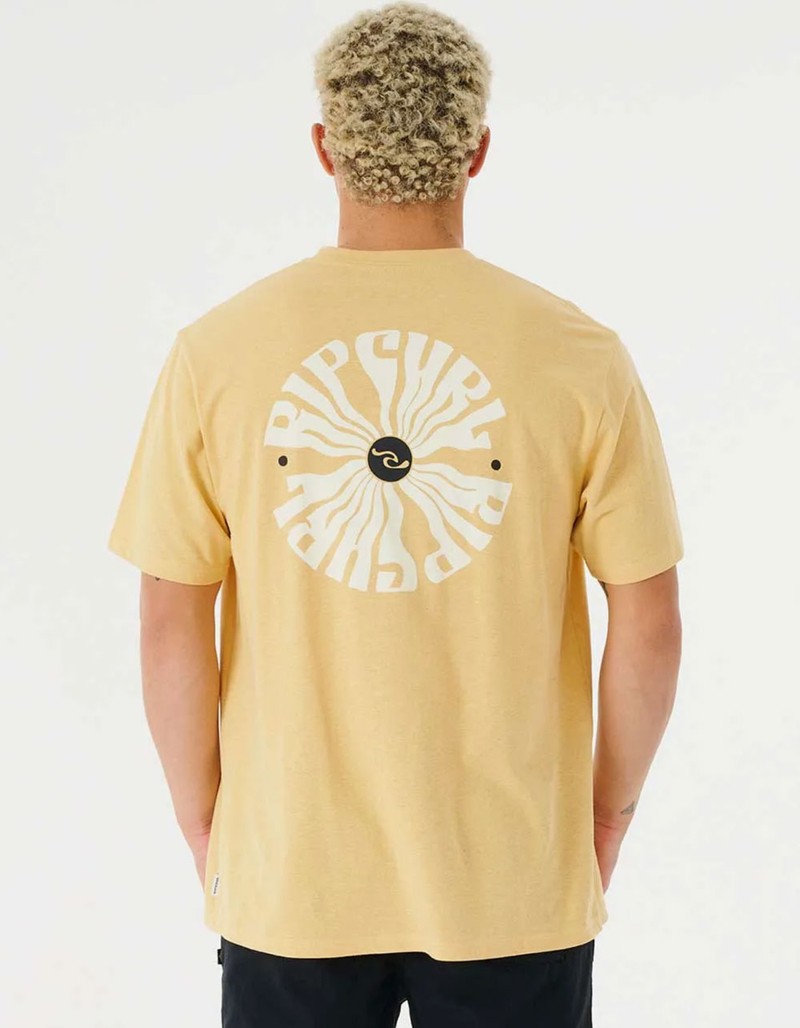 RIP CURL SWC Psyche Circles Mens Tee image number 0