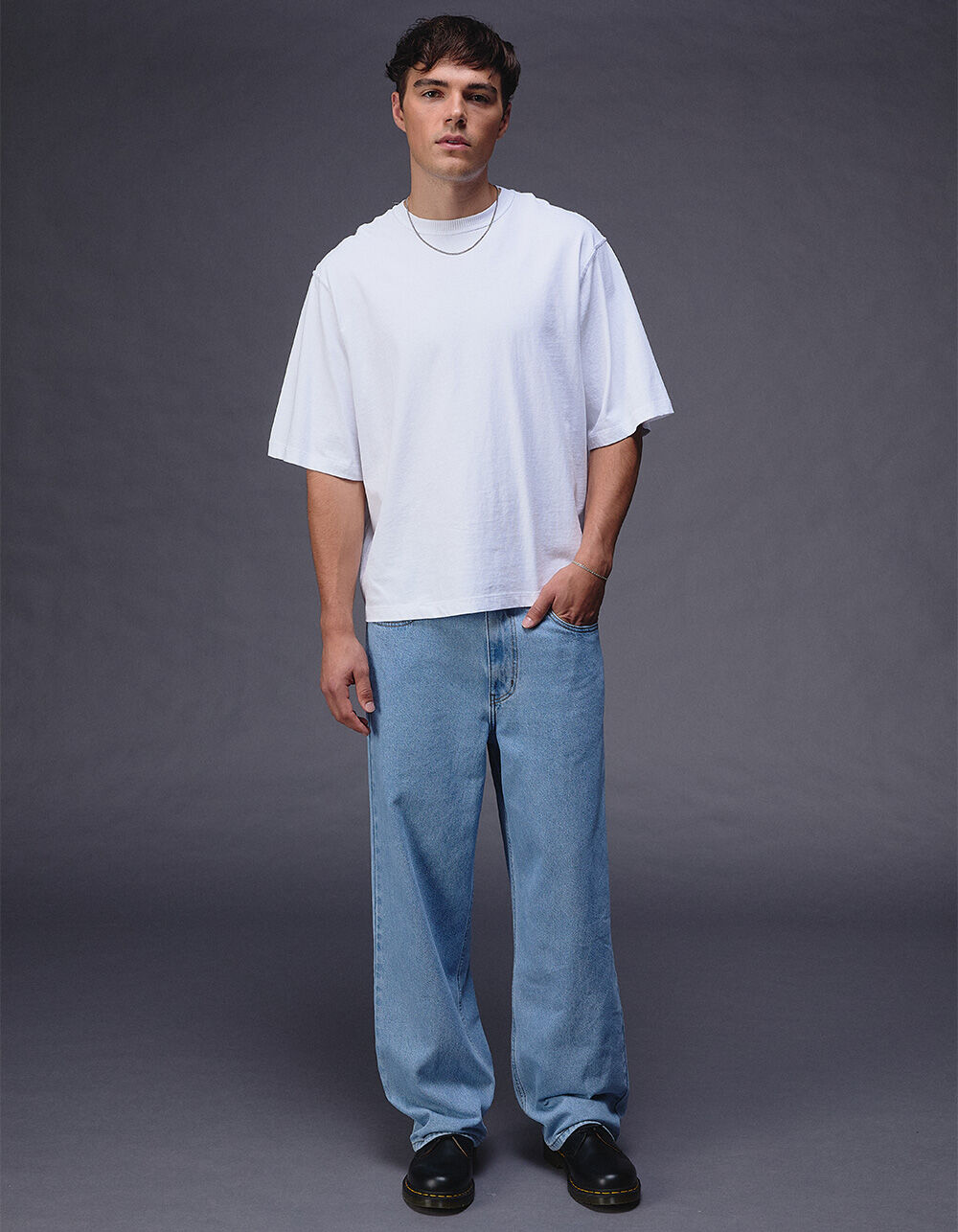 RSQ Mens Baggy Jeans - LIGHT INDIGO - 30x32 | Tillys