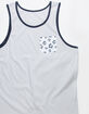 BLUE CROWN Mens Printed Pocket Tank Top image number 2