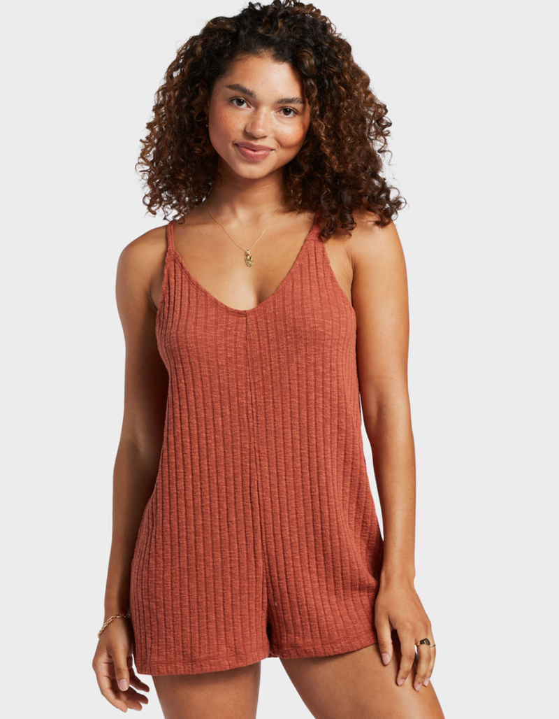 ROXY On Our Way V-Neck Romper image number 0