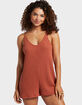 ROXY On Our Way V-Neck Romper image number 1