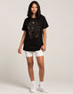 SKELETON Fall Leaves Unisex Tee image number 4