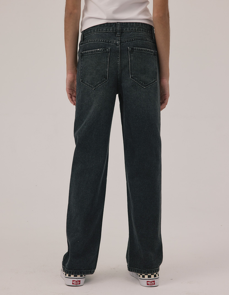 RSQ Girls High Rise Wide Leg Jeans image number 3