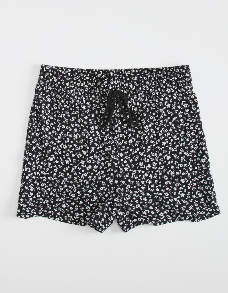 WHITE FAWN Smocked Waist Girls Shorts image number 0