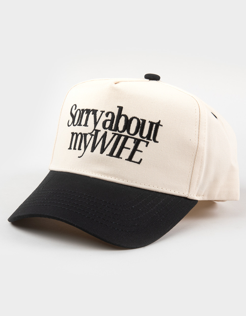 KENZ KUSTOMZ Sorry Wife Snapback Hat image number 0