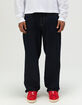 RSQ Mens Loose Dark Rinse Jeans image number 2
