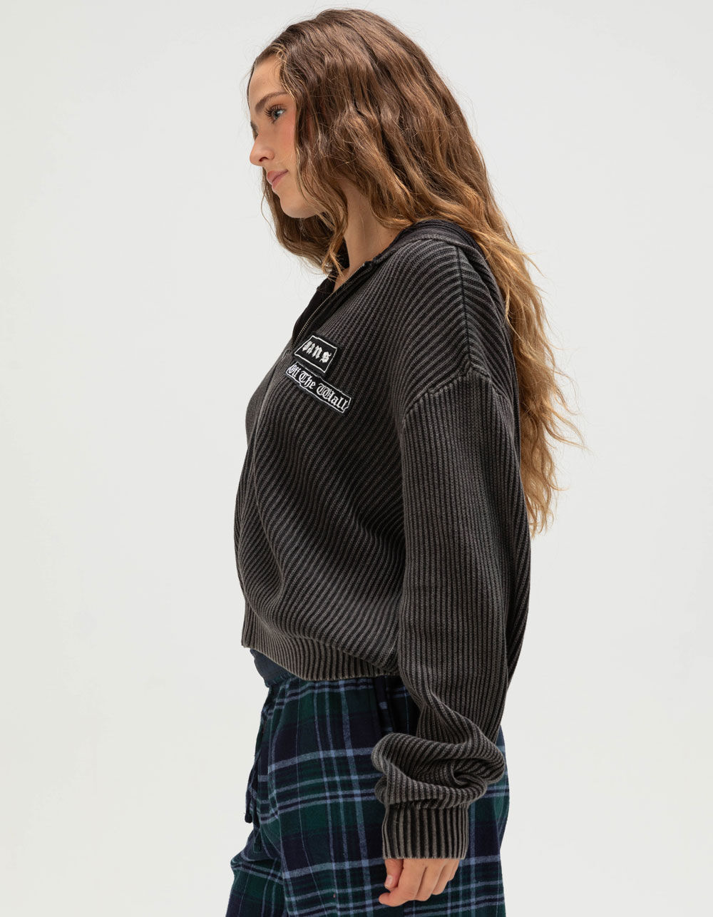VANS Ximeno Womens Zip-Up Sweater Hoodie - BLACK | Tillys