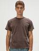 RSQ Mens Washed Shrunken Tee image number 1