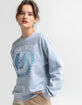 PLAYBOY Collegiate Womens Crewneck Sweatshirt image number 2