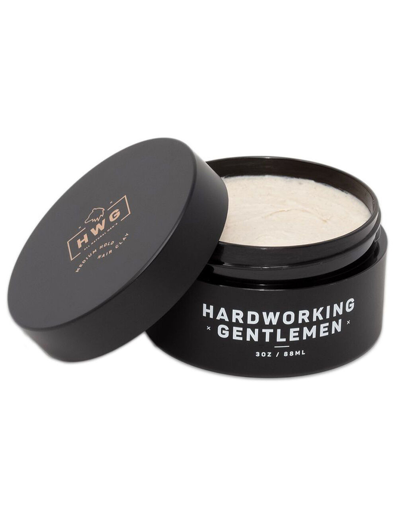 HARDWORKING GENTLEMEN Medium Hold Hair Clay image number 2