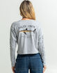 SALTY CREW Bruce Womens Crop Tee image number 1