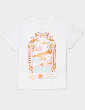RIP CURL Sunset Skies Art Girls Tee Primary Image