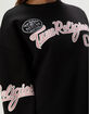 TRUE RELIGION Embroidered Womens Boyfriend Crewneck Sweatshirt image number 4