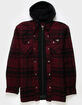 DICKIES Quilted Flannel Hooded Shirt Mens Jacket  image number 2