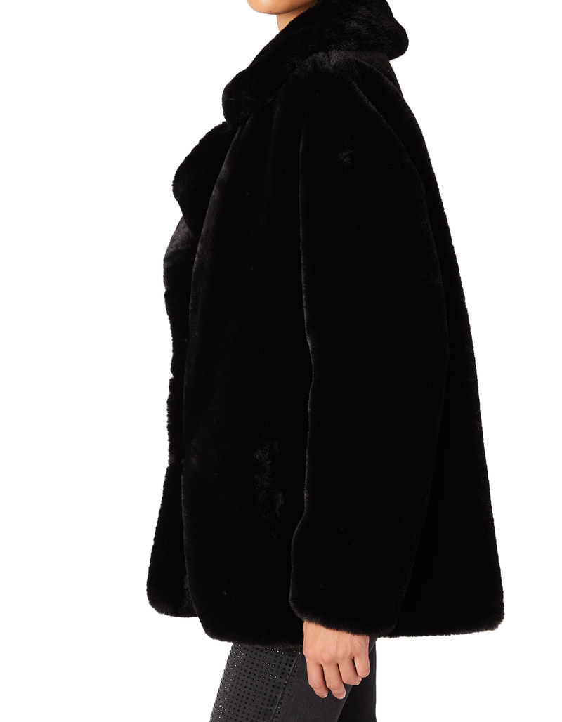 BLANK NYC Fuzzy Paws Faux Fur Womens Jacket image number 2