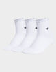 ADIDAS Originals U Ori Ruffle 3 Pack Womens Quarter Socks image number 1