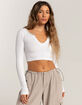 BDG Urban Outfitters Seamless Going For Gold Womens Knit Top image number 1