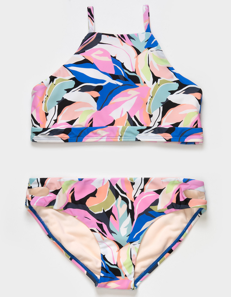 RAISINS Endless Summer High Neck Girls Bikini Set image number 0