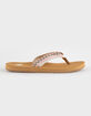 ROXY Porto Rope Womens Thong Sandals image number 2