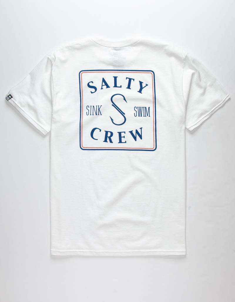 SALTY CREW Squared Up Mens White T-Shirt image number 0