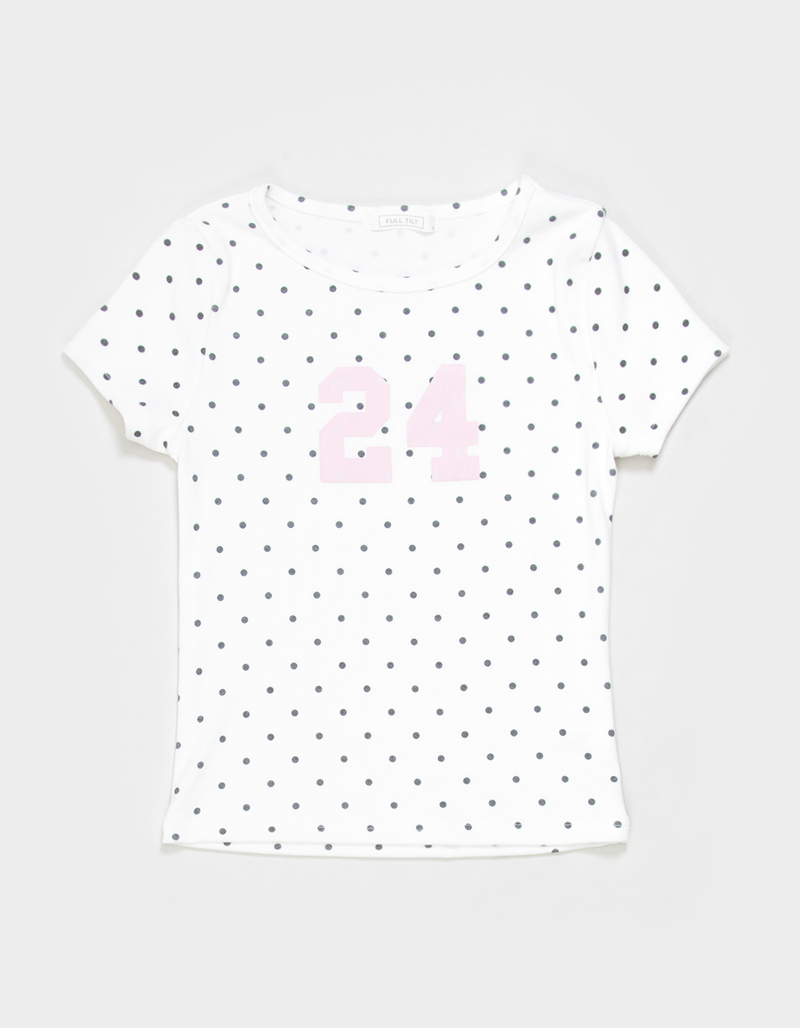 FULL TILT Allover Dot 24 Girls Tee image number 0