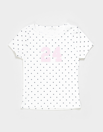 FULL TILT Allover Dot 24 Girls Tee Primary Image