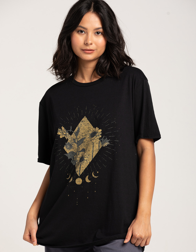 CELESTIAL Sunflower Diamond Unisex Tee image number 2
