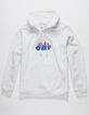 OBEY Flames Mens Hoodie image number 1