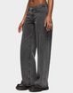 EDIKTED Tall Raelynn Washed Low Rise Baggy Jeans image number 2