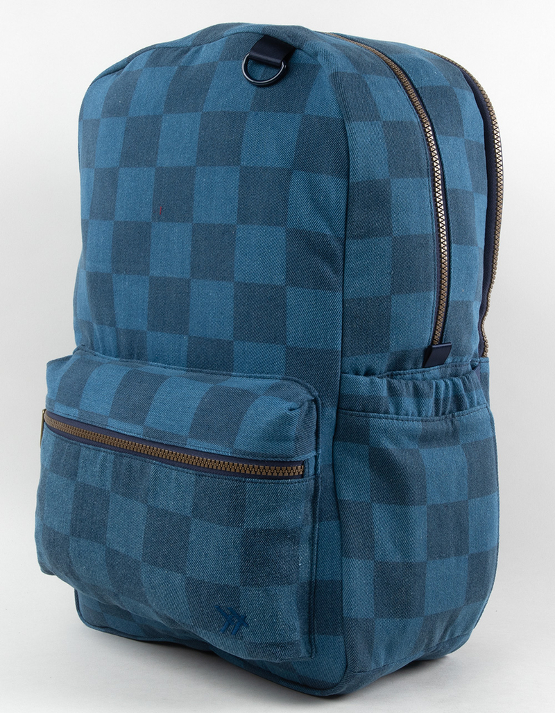 THREAD Denim Check Backpack image number 1
