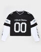 RSQ Mens Mesh Long Sleeve 2fer Boxy Jersey image number 1