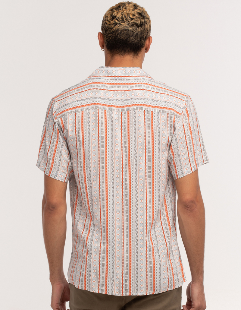 RSQ Striped Mens Button Up Shirt image number 3