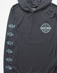 SALTY CREW Deep Sea Boys Hooded Tech Tee image number 2