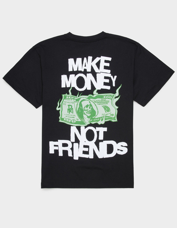ROM Make Money Not Friends Mens Tee Primary Image