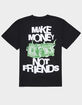 ROM Make Money Not Friends Mens Tee image number 1