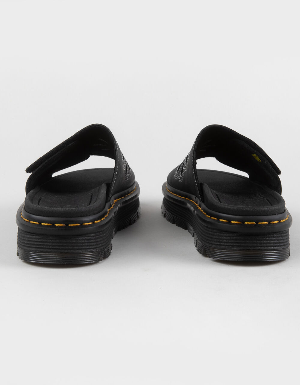 DR. MARTENS Zebzag Flower Womens Platform Slides - BLACK - 7 | Tillys