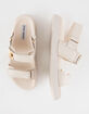 STEVE MADDEN Mona Multi Strap Womens Sandals image number 5