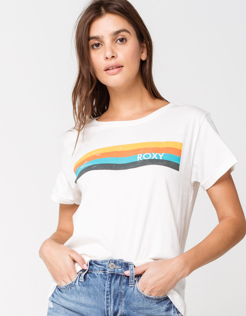 ROXY Retro Stripe Womens Tee image number 0