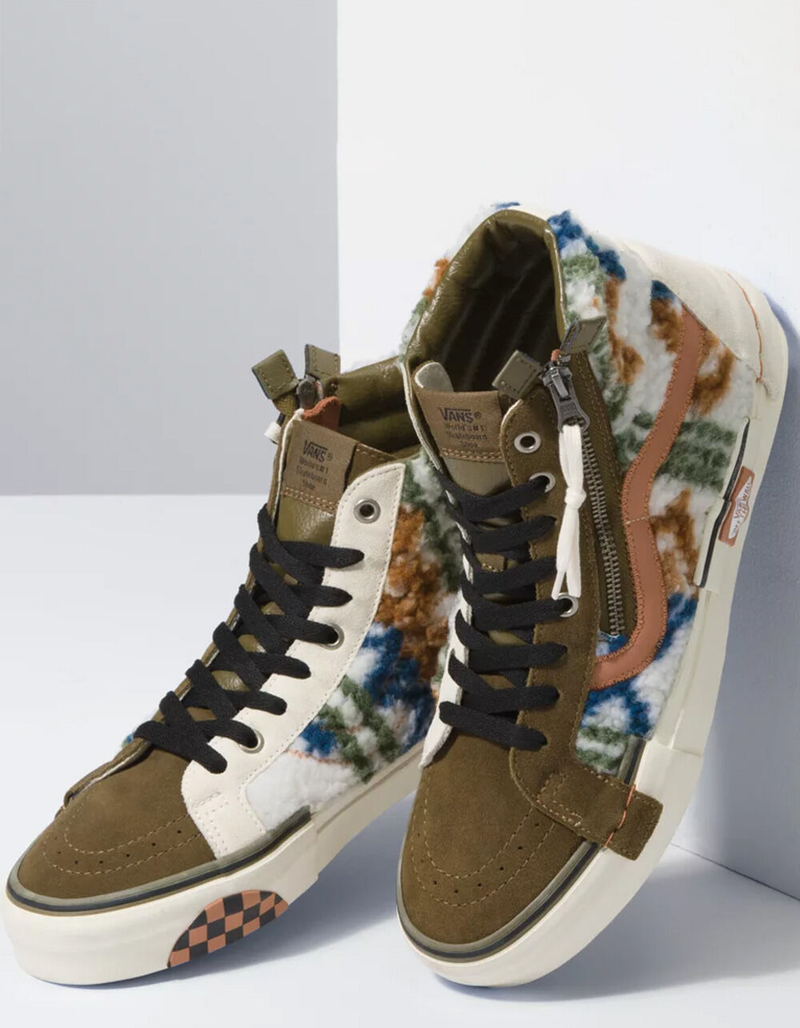 VANS Mixed Textile Sk8-Hi Reissue CAP Shoes image number 3
