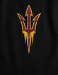 ARIZONA STATE UNIVERSITY Distressed Primary Logo Womens Cropped Tank Top image number 3