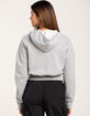 TILLYS Cropped Zip-Up Womens Hoodie image number 3