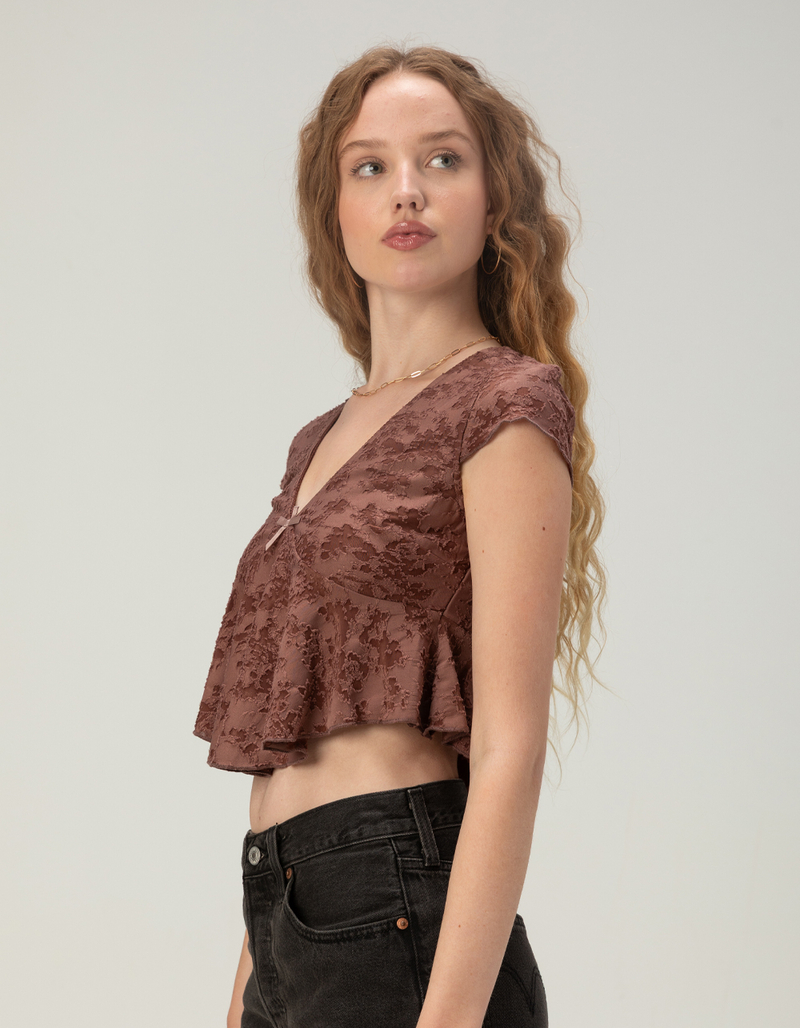 NECTAR CLOTHING Womens Short Sleeve Top image number 2