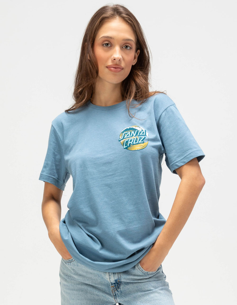 SANTA CRUZ Wave Dot Womens Boyfriend Tee image number 1