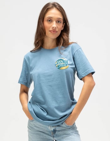SANTA CRUZ Wave Dot Womens Boyfriend Tee Alternative Image