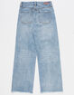 BLANK NYC Say Something Wide Leg Girls Jeans image number 3