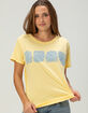 ROXY Shell Band Womens Boyfriend Tee image number 1